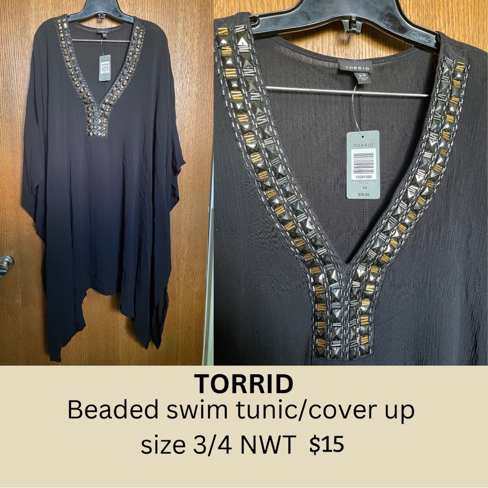 Swim cover up tunic